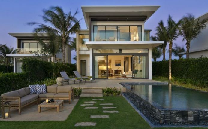 Melia có hệ thống phòng hướng ra biển Hồ Tràm