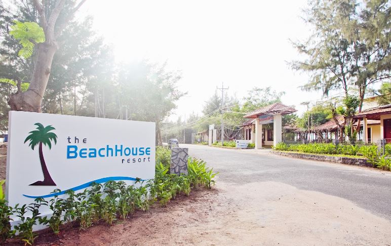 The beach house resort
