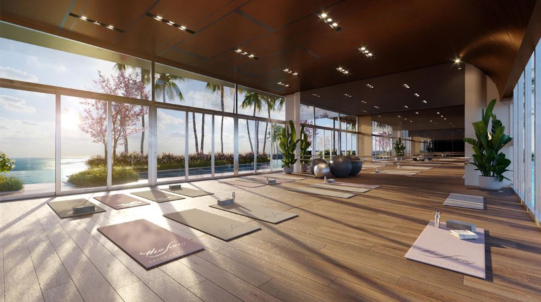 Phòng gym và yoga the sóng