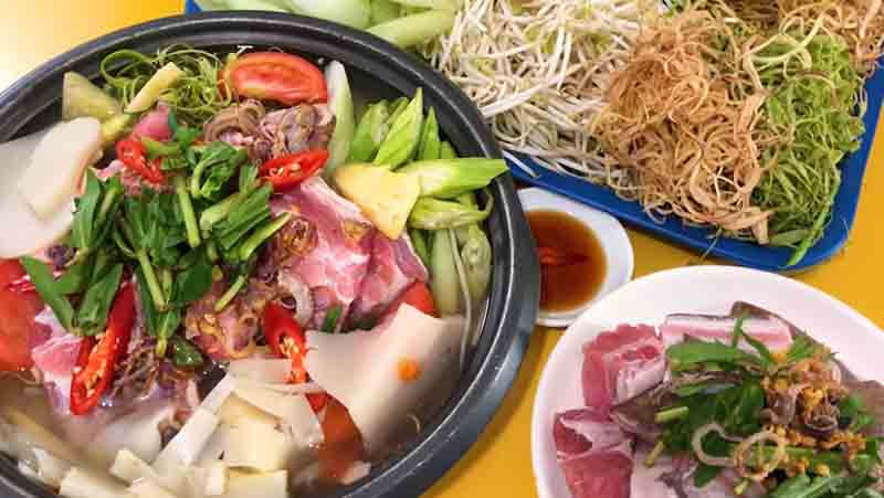 Món lẩu cá đuối phù hợp với những gia đình đông thành viên.