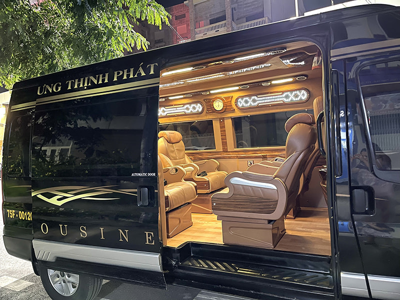 Thịnh Phát có dàn xe limousine sang trọng, hiện đại đầy ấn tượng