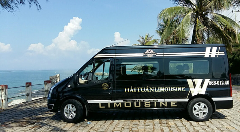 Xe limousine của Hải Tuấn còn khá mới với chất lượng đồng đều, bắt mắt