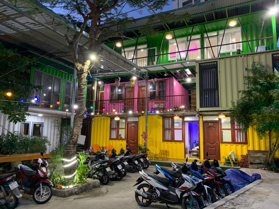 Vũng Tàu Homestay Container sở hữu không gian phòng nghỉ mới lạ, độc đáo được lấy cảm hứng từ những chiếc container.