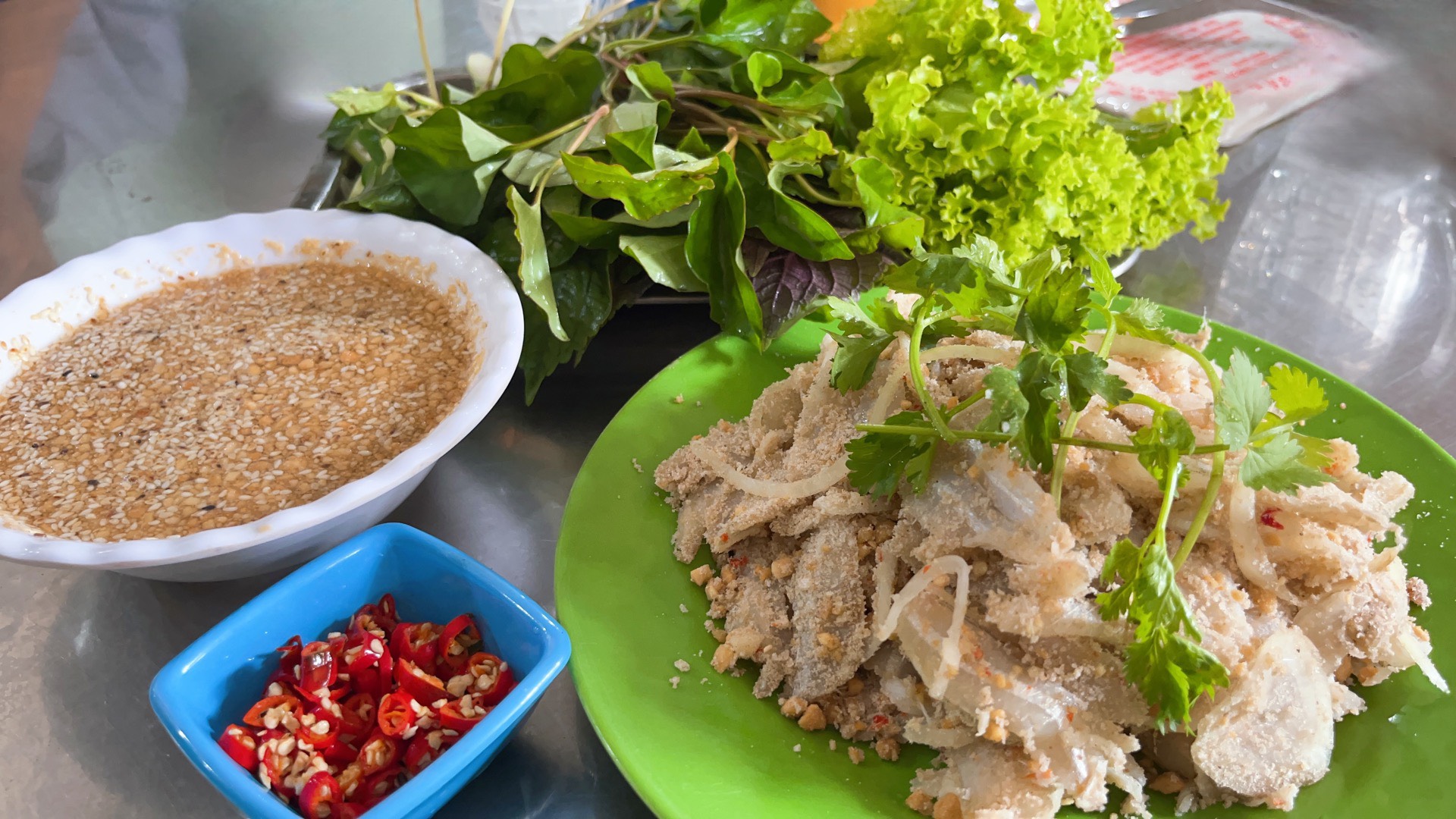 Gỏi cá mai