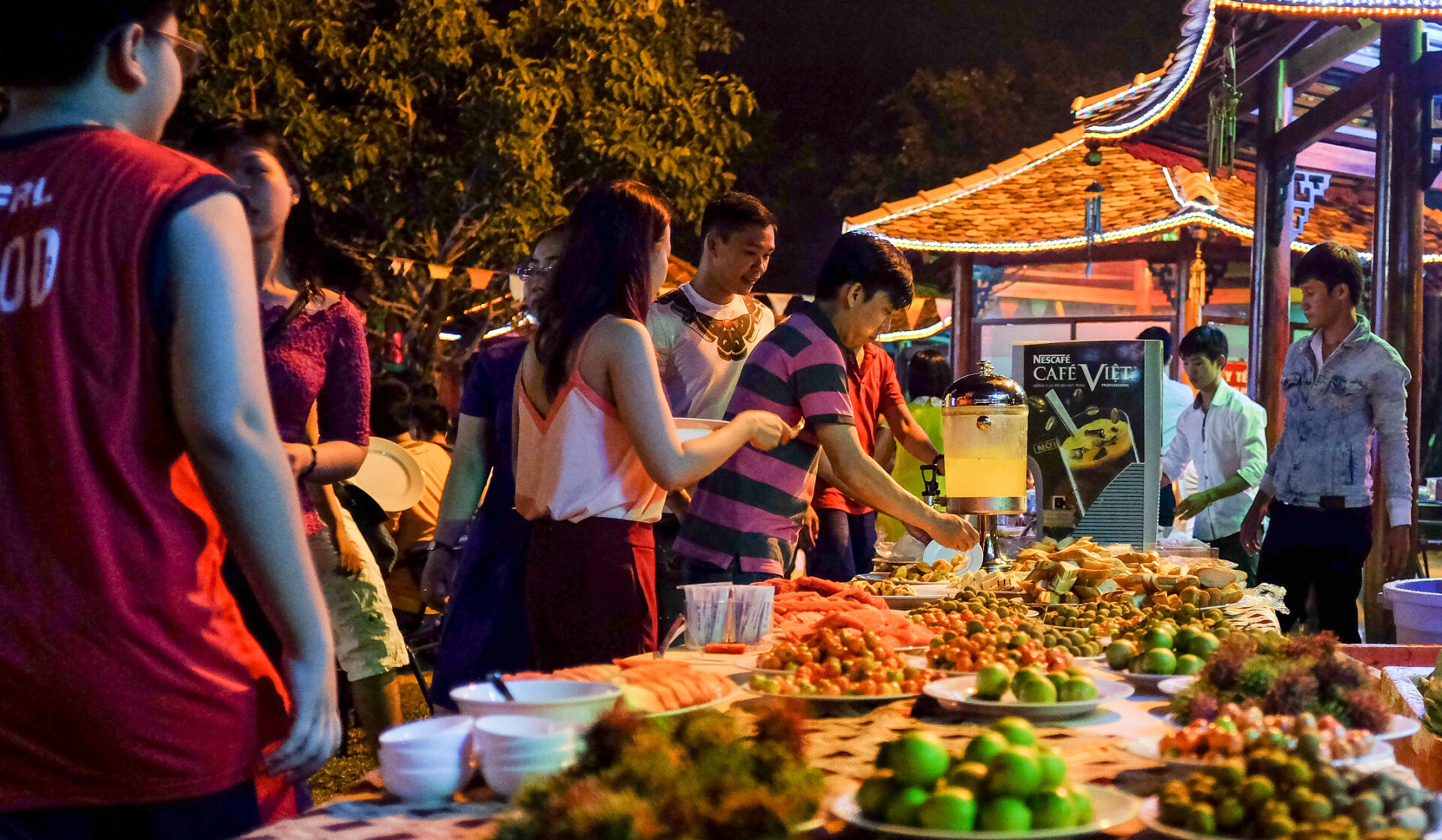 Các món ăn phong phú ở Hồ Mây Park sẽ không làm bạn thất vọng