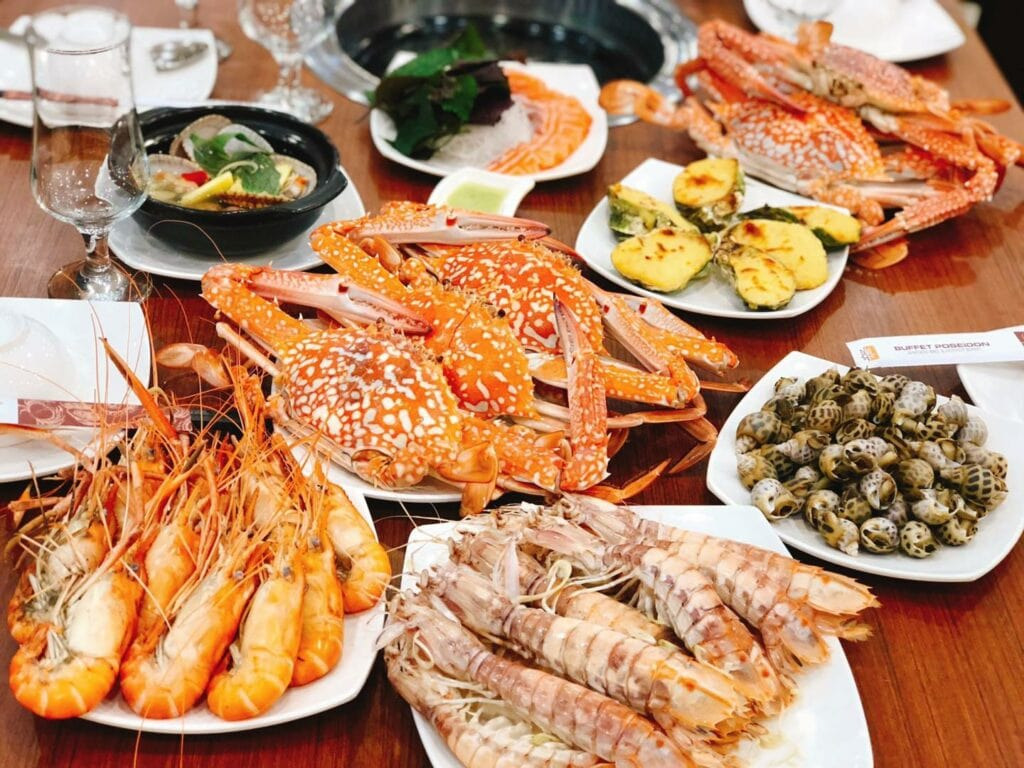 Quán Kinh Anh có hải sản tươi ngon và giá cả phải chăng
