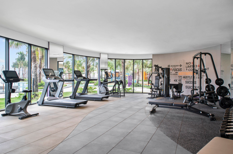 Phòng gym hiện đại