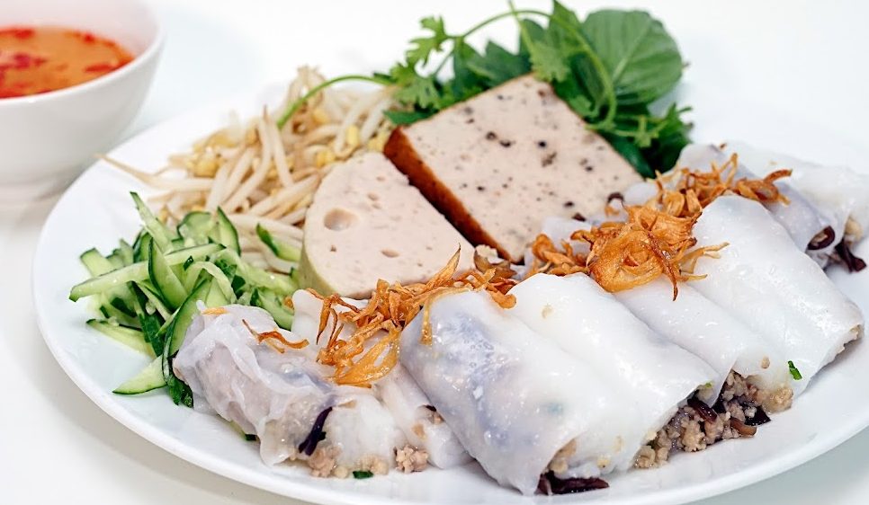 Bánh cuốn nóng Lá chuối