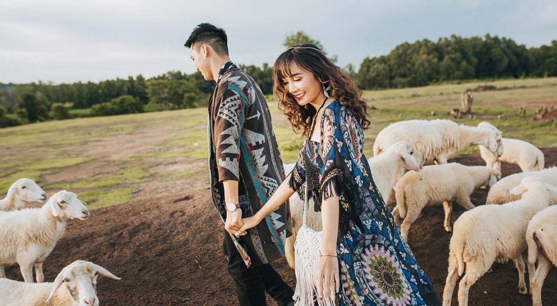 Chụp hình sống ảo siêu chất tại đồi cừu Vũng Tàu