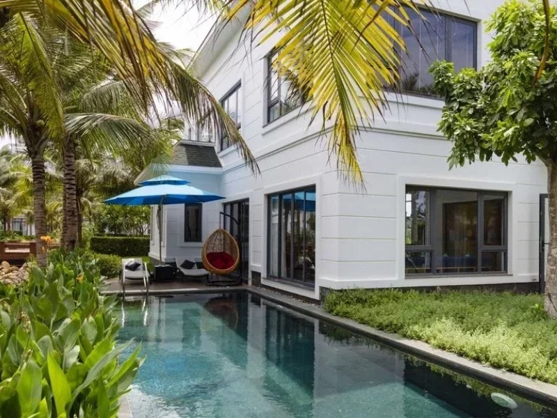 Villa 3 phòng ngủ hướng vườn