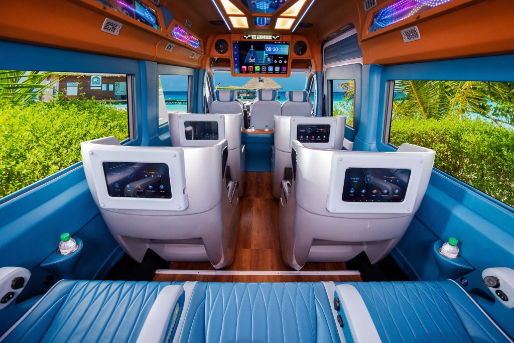 Các tiện ích của xe limousine đi Mũi Né - Phan Thiết